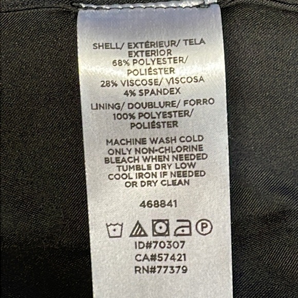 NWT Ann Taylor Factory The Cutaway Blazer Open Front Contemporary Black Sz 4 - Picture 8 of 9